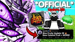 Blox Fruits OFFICIAL UPDATE 28! Secret Rework & Release DATE..