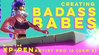 Creating Awesome Animation Characters with the XP-Pen Artist Pro 16 (Gen 2)!