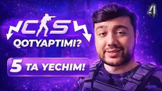 CS2 O‘YNAB BO‘LMAY QOLDIMI?! 5 TA SOZLAMA BILAN LAGNI YO'QOTAMIZ, FPS KO'TARAMIZ!
