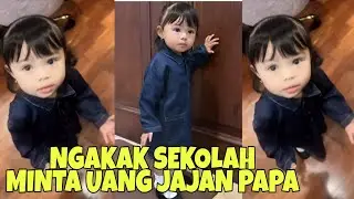 NGAKAK AMEENA SEKOLAH MINTA UANG JAJAN PAPA