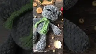 Плюшевый мишка - отличный подарок для малыша под ёлкой! Рост ~ 24 см 🎁