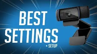 Logitech C920/C922 Webcam Best Settings + Setup 2019!