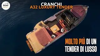 PRICES and VISIT ON BOARD the Cranchi A32 Luxury Tender, the 10-meter vessel of luxury and versat...