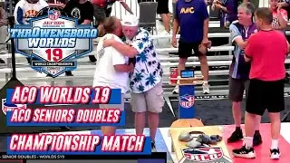 Thomas/Macon vs Ferguson/Johns - Seniors Doubles - ACO Worlds 19