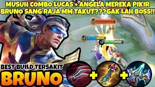 Jangan Takut Lawan Lukas & Angela!Bruno Best Build Tersakit - Mobile Legends