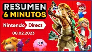 ¡¡Resumen NINTENDO DIRECT!! 🔴 TODOS LOS JUEGOS y ANUNCIOS para Nintendo Switch (8 de Febrero 2023)