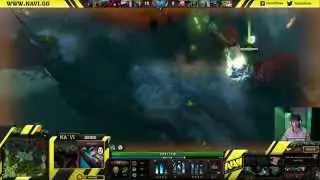 NaVi Dendi plays Magnus 2