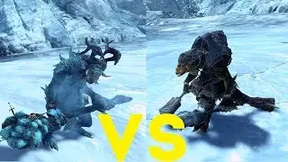 Ледяные тролли Норски vs Воины Фимиров Total War Warhammer 2. тесты юнитов v1.4.1.