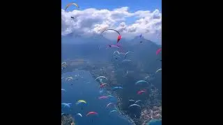 Paragliding 🪂 #shorts #trending #discovery #paragliding #paraglidingvideo #paraglidinginmanali