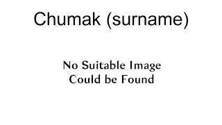 Chumak (Surname)