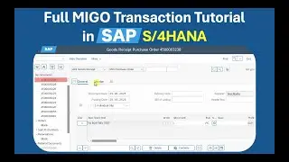 The SAP S/4HANA MIGO Transaction: Step-by-Step Guide for Beginners