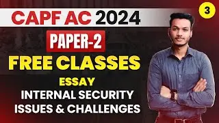 Essay : Internal Security Issues and Challenges