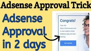 Adsense Approval on Blogspot Domain | Adsense Approval For Blogger | Adsense Approval Trick 2021