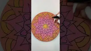 Unbelievable Painting Techniques You Need to Try! 🖌️ #painting #mandala #relaxing #arttherapy