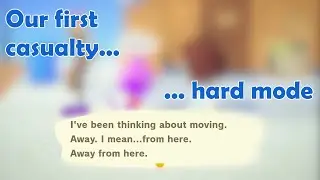 We lose our first villager in hard mode!