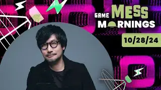 Hideo Kojima wants to Make Cool Games for Aliens | Game Mess Mornings 10/28/24