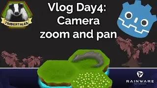 Godot 4 Implement Camera zoom and pan on our own tilemap engine [Day#4 Indie game development vlog]