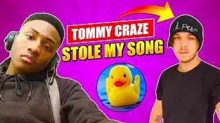 TOMMY CRAZE TOOK MY UBERDUCK AI LYRICS!!..