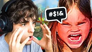 CETTE GAMINE CRIE PLUS FORT QUE MOI (elle est malade 😂)