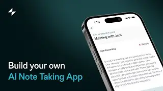 Build an AI Note Taking App Without Code | AI Agent | No Code