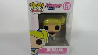 Funko Pop Vinyl The Power Puff Girls Bubbles Unboxing