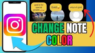How to EASILY Change the Color of Notes in Instagram! (2024)