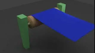 Blender basics cloth roll up animation