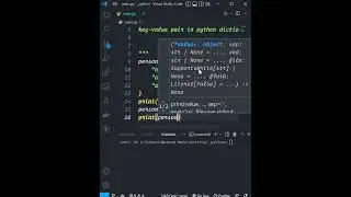 popitem Method in Python 