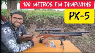 100 metros em tampinhas com Effecto PX-5