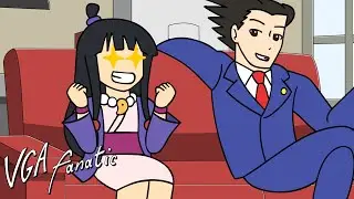 An Ace Attorney Cartoon: Always up for a Good C0mmish