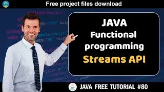 Java tutorial #80 | Functional programming - Streams API | Java course for beginners