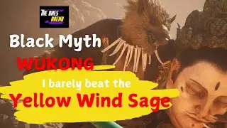 How I Barely Defeated the Yellow Wind Sage in Black Myth Wukong (Epic Boss Fight)
