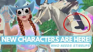 new character models are here! remaking my character and checking out some bugs 😬