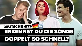 𝘿𝙚𝙪𝙩𝙨𝙘𝙝𝙚 𝙃𝙞𝙩𝙨: Speed Music Challenge! 🇩🇪 Erkennst du die Songs von badmómzjay, Wincent Weiss & Co.?