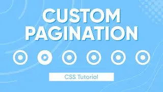 How to make Custom Pagination using HTML, CSS, JavaScript