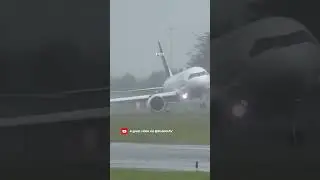 Gusty Go-Around! (Lufthansa A320neo Close Call on Landing at Dublin)