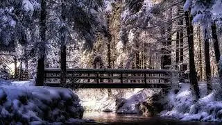 Epic Snow water | Strong Water Sounds | Snow Storm Sounds for Sleeping