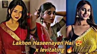 Woh Ladki Jo x Levitating || Instagram Hot girl's 🥵😍 || WhatsApp status || #alightmotion #cupcut
