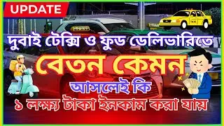 ফুড ডেলিভারি ও টেক্সি ভিসায় কতো টাকা ইনকাম করতে পারবেন।