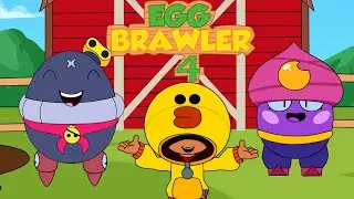 BRAWL STARS ANIMATION - EGG BRAWLERS #4 GENE VS TICK