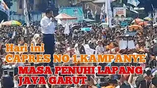 Hari Ini CAPRES NO 1 KAMPANYE DI Garut