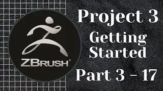 ZBrush | Full Training Course | Project 3 - Lesson 3/17 | Blockin With Move
