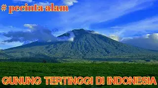 Gunung tertinggi di indonesia