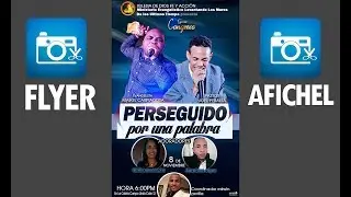 como hace un FLYER para la iglesia y borrar  fondo/ FOTO EDITOR androide