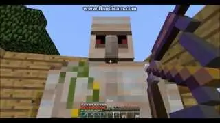 minecraft survival island #5 mad golem!