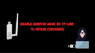 How to install and enable monitor mode on TP-LInk TL-WN722N (Version 3) on Kali Linux | No error