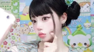 eng/jpn)👒복숭아 소다 같은 여름소녀 메이크업🍑 ⋰˚☆