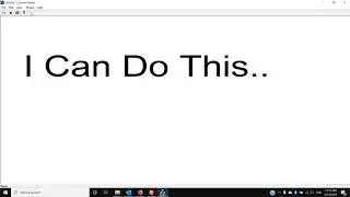 I Can do It Animation Sample Test | VC++ Tutorials