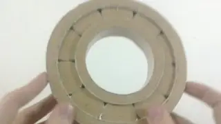 Iis it possible to make a bearing out of cardboard