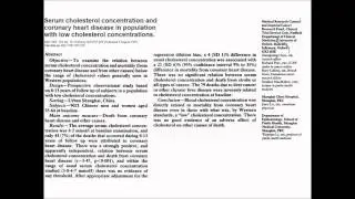 The Futility of Cholesterol Denialism, Part 2: Cholesterol in Populations